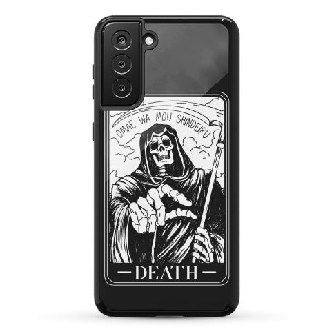 Omae Wa Mou Shindeiru Death Tarot Card Phone Case